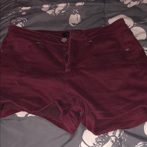 Aeropostale Maroon Shorts